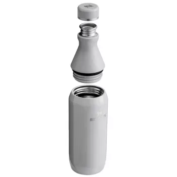 STANLEY The All Day Slim Bottle 0.35L Glossy Light Grey Thermos Bottle