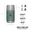 STANLEY The Artisan Thermal Food Jar 0.5L Green