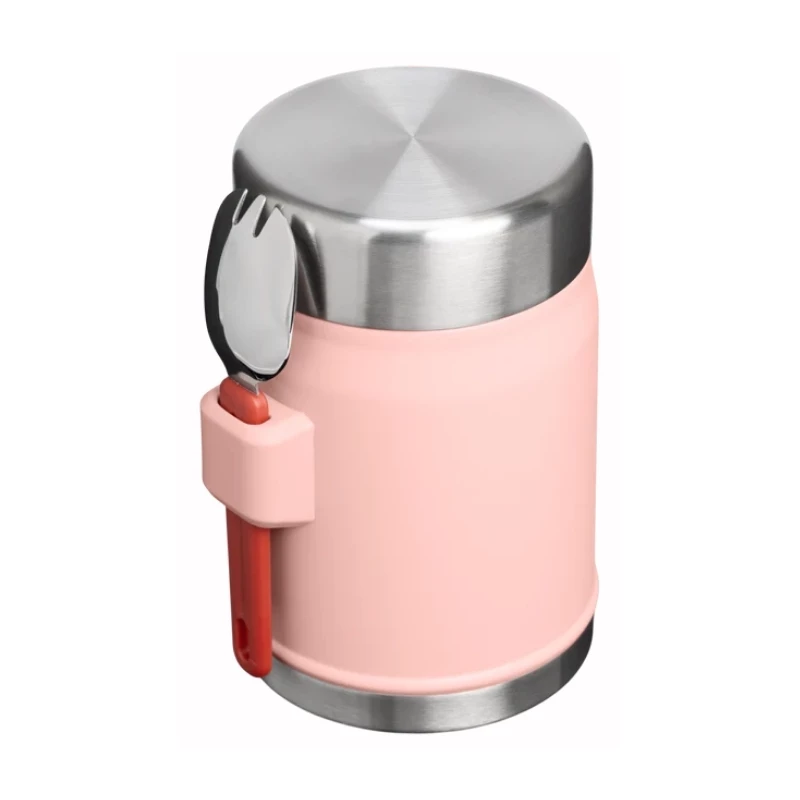 STANLEY The Legendary Food Jar + Spork 0.4L Peach Pink