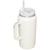STANLEY The Quencher H2.0 FlowState Tumbler 1.90L Cream with Straw