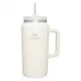 STANLEY The Quencher H2.0 FlowState Tumbler 1.90L Cream with Straw