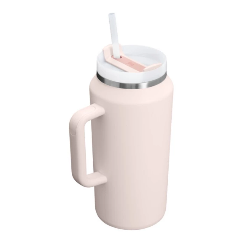 STANLEY The Quencher H2.0 FlowState Tumbler with Straw 1.9L Light Pink