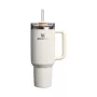 STANLEY The Quencher H2.0 Fluted Tumbler 1.18L Glossy Cream with Straw