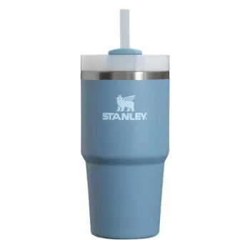 STANLEY The Quencher H2.O FlowState Tumbler 0.59L Blue-Violet with Straw
