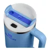 STANLEY The Quencher H2.O FlowState Tumbler 1.18L Light Blue with Straw
