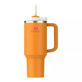 STANLEY The Quencher H2.O FlowState Tumbler 1.18L Orange with Straw