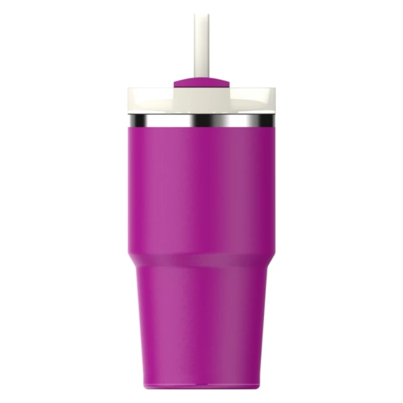 STANLEY The Quencher H2.O FlowState Tumbler with Straw 0.59L Purple