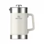 STANLEY The Stay-Hot French Press 1.4L Coffee Thermos in Glossy Cream