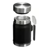 STANLEY Thermos Food The Legendary Food Jar + Spork 0.4L Black 2.0