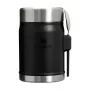 STANLEY Thermos Food The Legendary Food Jar + Spork 0.4L Black 2.0