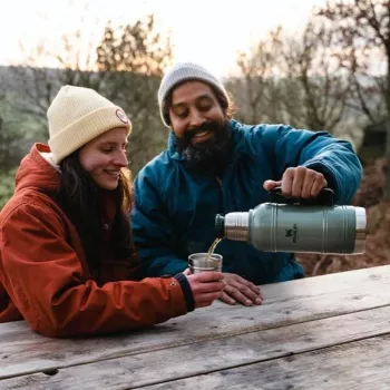 STANLEY Thermos The Artisan Thermal Bottle 1.4L Forest Green