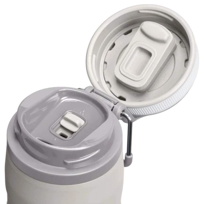 STANLEY Thermos The IceFlow Bottle Twist Flip 0.47L Light Gray
