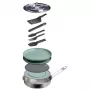 STANLEY Wildfare Core Fry Pan Cookset 0.94L 4-Piece Camping Cookware Set Blue-Gray/Dark Gray