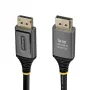 StarTech.com 0.5m DisplayPort 2.1 DP80 Cable - DisplayPort Male to DisplayPort Male - Black