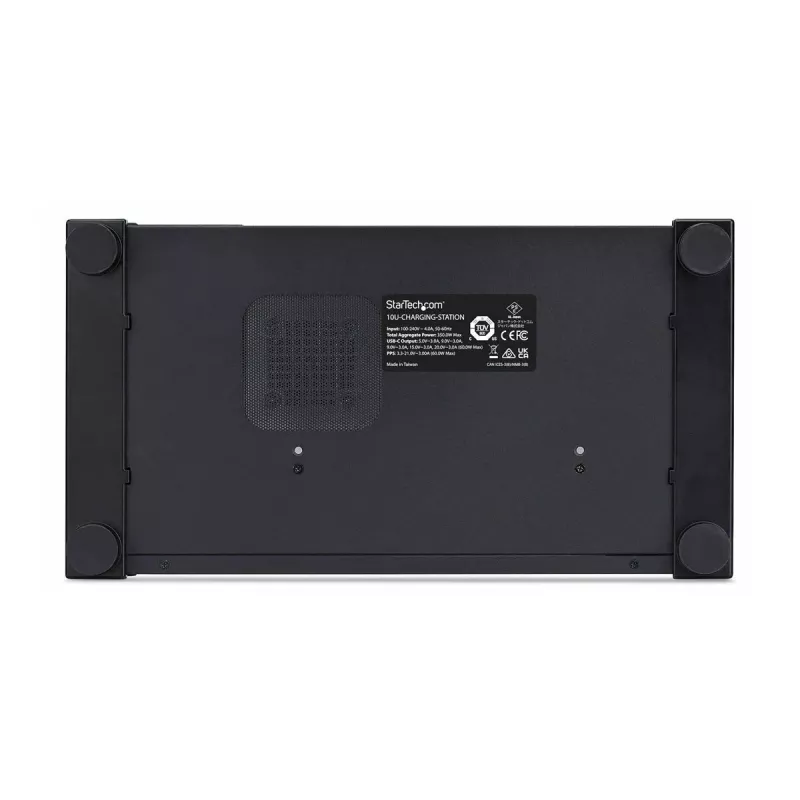 StarTech.com 10-Port USB-C Charging Station - 60W per Port, 350W Total, USB PD 3.0, TAA Compliant, Desktop 10E-CHARGING-STATION