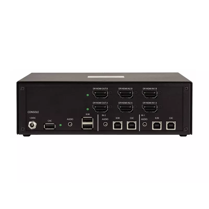 StarTech.com 2-Port DVI-I KVM Switch with Audio and USB Hub (CK4-HP202C)