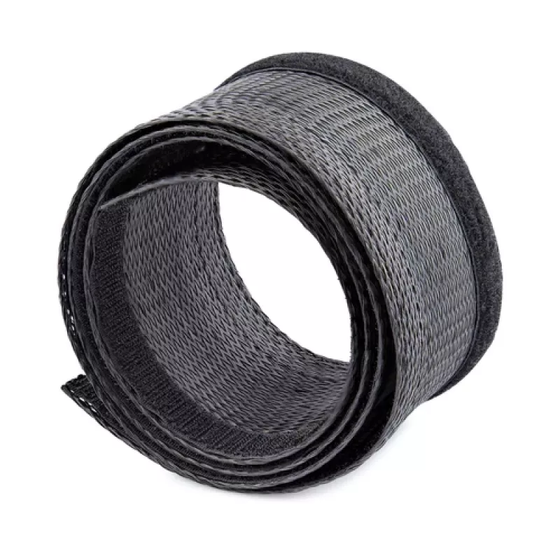StarTech.com 3 m Cable Sleeve with Velcro, Cable Management/Grommet - Cable Management Grommet - Black - 3 m