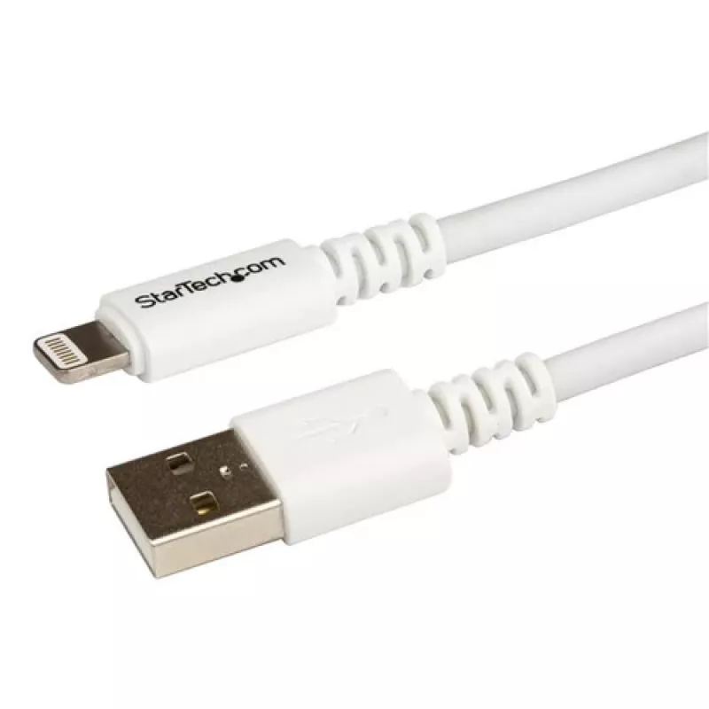 StarTech.com 3m Apple 8 Pin Lightning Connector Cable - White