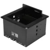 StarTech.com Cable Management Box for Conference Tables - Black - Flush Mount Pop-Up