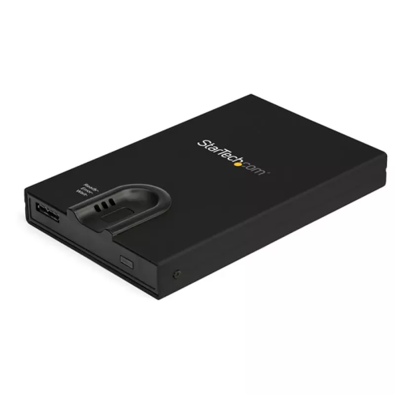 StarTech.com S251BMU3FP External Hard Drive Enclosure (Encrypted, Fingerprint Access, USB 3.0, 2.5 inch SATA)