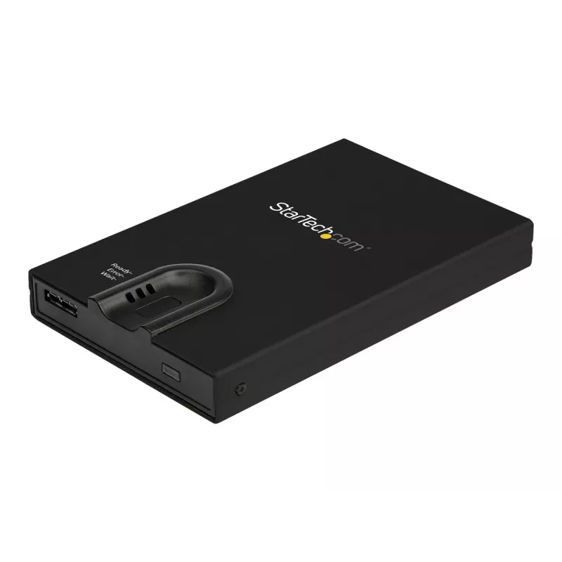 StarTech.com S251BMU3FP External Hard Drive Enclosure (Encrypted, Fingerprint Access, USB 3.0, 2.5 inch SATA)