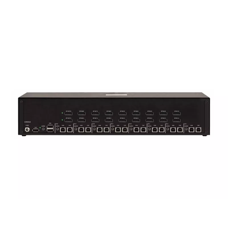 StarTech.com Secure 8-Port KVM Switch - 8 x KVM - Rack Mountable