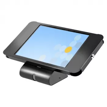 StarTech.com Secure Tablet Stand – Anti-Theft Universal Tablet Holder for Tablets up to 10.5 inch, Lockable Desk K-Slot, VESA Mount, Wall Mount – Security POS Tablet Stand (SECTBLTPOS2)