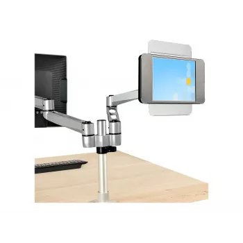 StarTech.com Secure Tablet Stand – Anti-Theft Universal Tablet Holder for Tablets up to 10.5 inch, Lockable Desk K-Slot, VESA Mount, Wall Mount – Security POS Tablet Stand (SECTBLTPOS2)