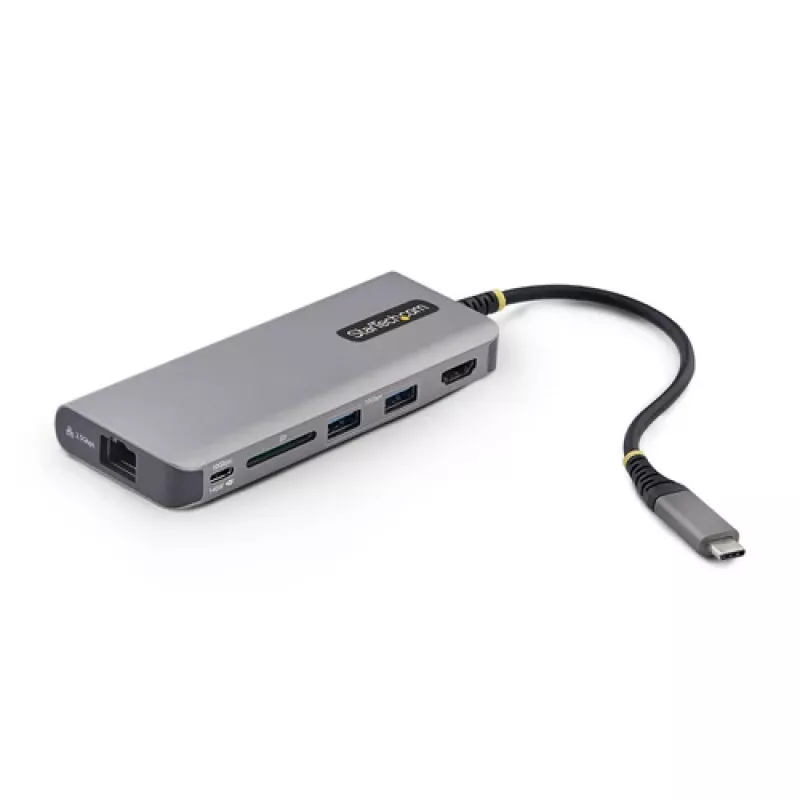 StarTech.com USB-C Multiport Hub with 2x DisplayPort, HDMI, 100W PD, 140W Total