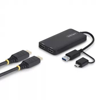 StarTech.com USB-C to USB-A Adapter 3.0 5Gbps Male to Female - Black