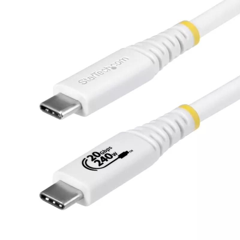 StarTech.com USB-C to USB-C Cable - USB 3.2 Gen 2 (10 Gbps) - 2m - Black