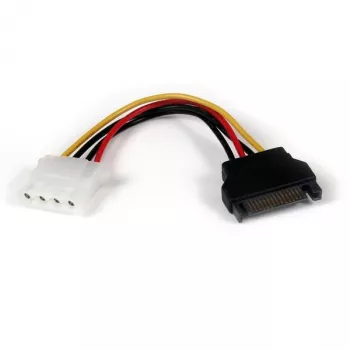 StarTech LP4 to SATA Power Adapter Cable 6in (15cm) - Female to Male