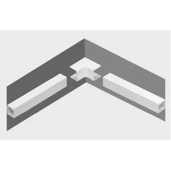 STASIŃSKI Internal Corner for Electrical Trunking 25x18 mm White