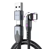 STATIK PowerPivot Pro Nylon Braided Cable, USB-C to USB-C, 1m, Black
