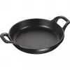 Staub Round Baking & Casserole Dish 16 cm 0.4 L Cast Iron Black