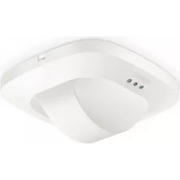 STEINEL PCPRODUALHF High-Frequency Presence Detector, 360°, 5.8 GHz, COM1, Ceiling Mount, White