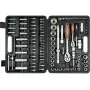 Sthor 58685 216-Piece Socket Set 1/4 inch, 3/8 inch, 1/2 inch Drive Chrome Vanadium Steel