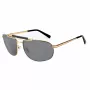STING MAN Sunglasses SST381-640201 Black Rectangular Acetate 64/18/135 mm UV400