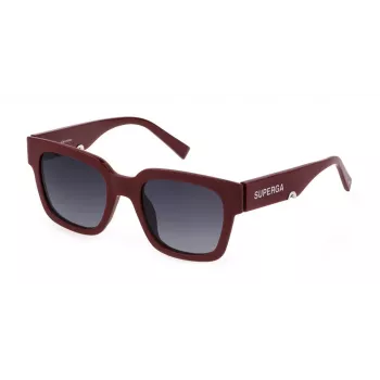 STING SST459-520G96 Unisex Sunglasses Black Frame Grey Lens 52mm