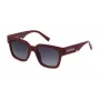 STING SST459-520G96 Unisex Sunglasses Black Frame Grey Lens 52mm