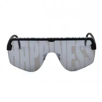 STING Unisex SST341-996AAL Sunglasses Dark Grey Frame Grey Lens 99/01/140 mm