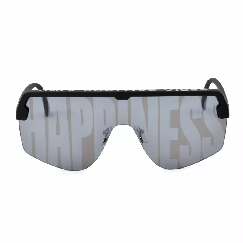 STING Unisex SST341-996AAL Sunglasses Dark Grey Frame Grey Lens 99/01/140 mm