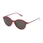 STING Unisex Sunglasses SST007510TA6 - Black Acetate Frame, Grey Polycarbonate Lenses, UV400 Protection, 51mm Lens Width