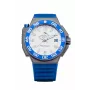 STRUMENTO MARINO SM129S-TTBNBL Men's Automatic Dive Watch 46mm Blue Dial Silicone Strap