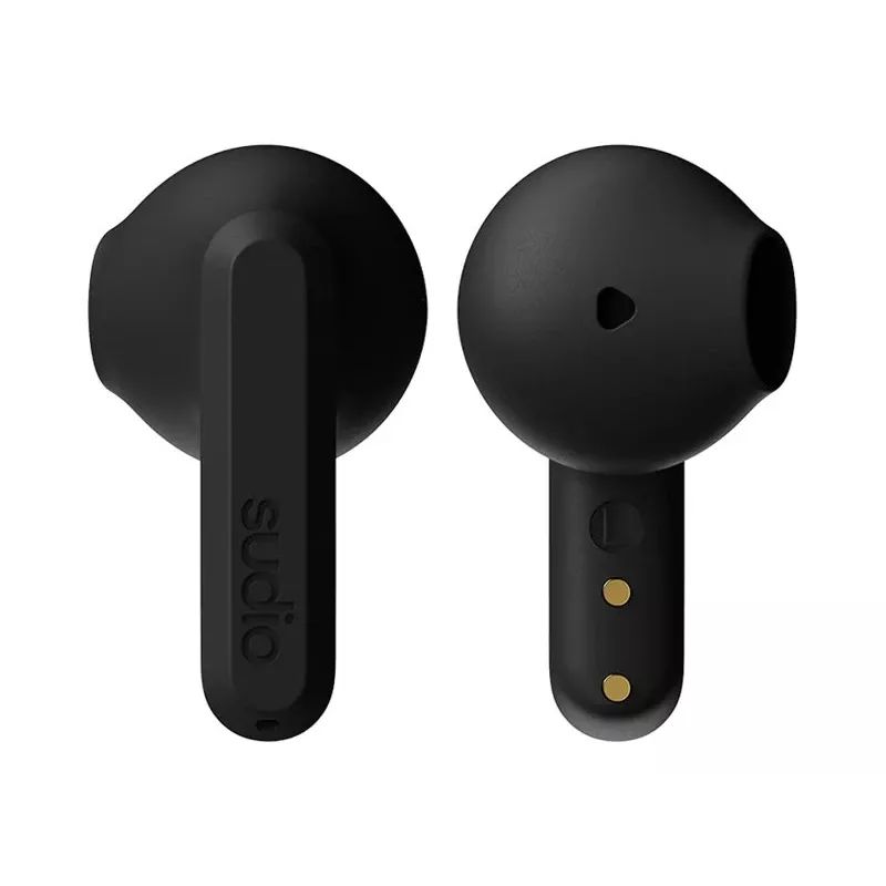 Sudio A3 True Wireless Earbuds, Bluetooth 5.4, Black