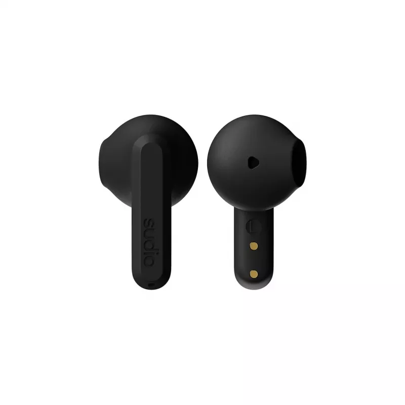 Sudio A3 True Wireless Earbuds, Bluetooth 5.4, Black