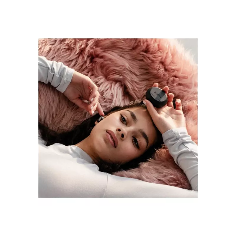 Sudio A3 Pro True Wireless Earbuds, Bluetooth 5.4, Cloudy Black