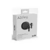Sudio A3 Pro True Wireless Earbuds, Bluetooth 5.4, Cloudy Black