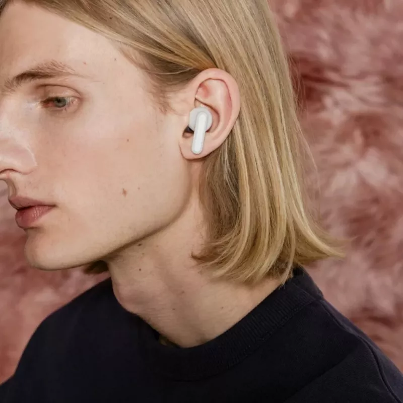 Sudio A3 Pro True Wireless Earbuds, Bluetooth 5.4, Fog White