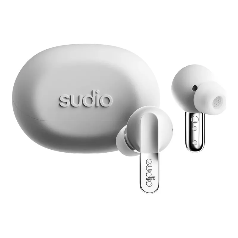 Sudio A3 True Wireless Earbuds, Bluetooth 5.4, White